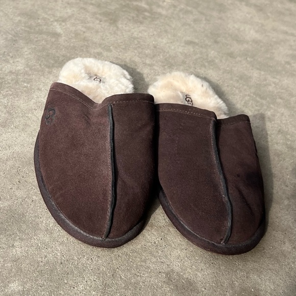 Ugg Scuff Slipper Slides Style 1101111 Brown Espresso Men's Size 11 - Picture 10 of 15